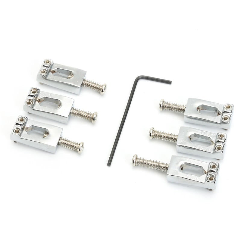 Guitar Bass Callaham Strat Bridge Saddles Set for Fender Vintage Stratocaster Mexican
