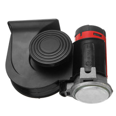 12V 139dB Electric Air Horn Dual Tone Trumpet Loud Pump with Compressor for Car Truck Motorcycle