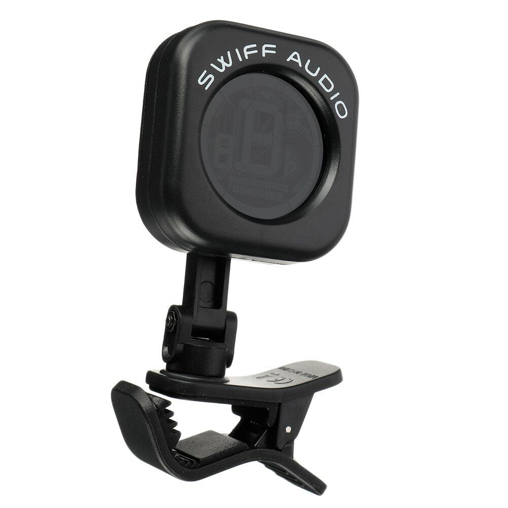 Mini Clip-On Tuner Colorful Screen 5 Tuning Modes Tuner for Ukulele Guitar Bass Violin