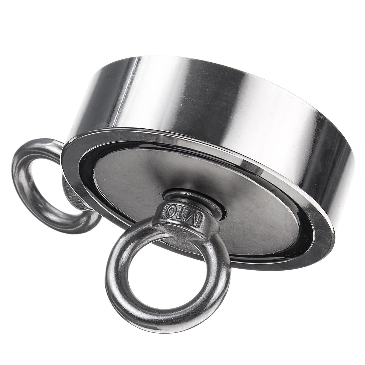 300KG Dual Size Neodymium Recovery Magnet Lifting Clamping Fishing Magnet Slavage Tool