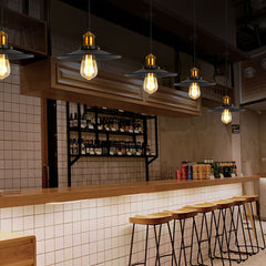 Iron Pendant Light Ceiling Lamp Chandelier Bedroom Home Fixture Decor Without Bulbs