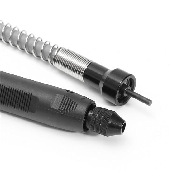 Extension Cord Flexible Shaft Rotary Grinder Tool with 0.3-3.2mm Keyless Chuck and Wrench