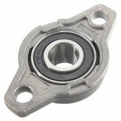 4pcs Zinc Alloy Pillow Block Flange Ball Bearing 12mm Bore Diameter KFL Bearing