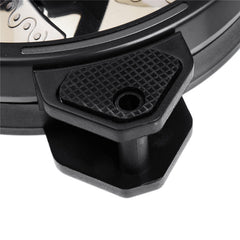 12CM 3 Pin 1 Fan 12 Modes Adjustable Colorful RGB LED Silent Computer Case Cooling Fan