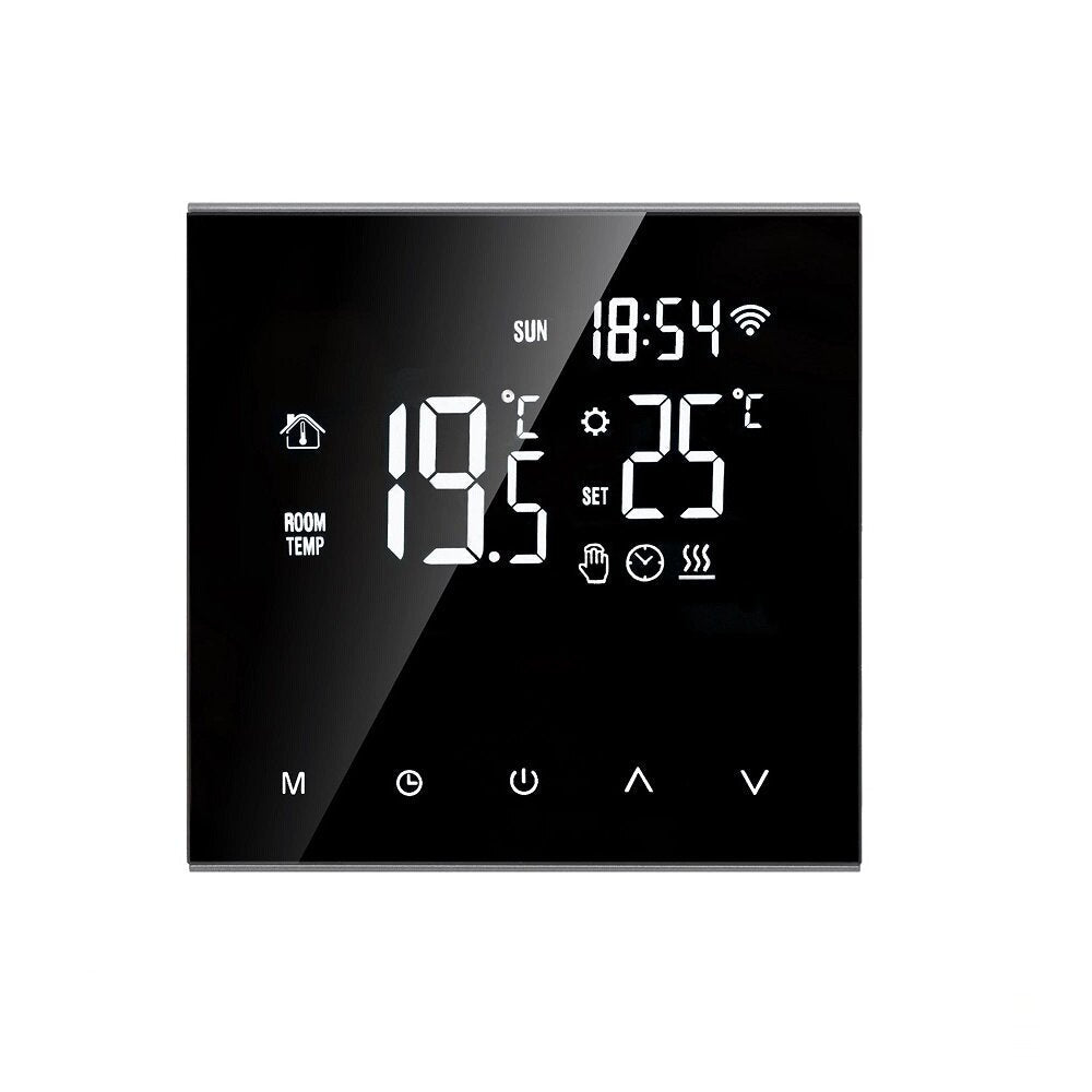 WiFi Smart LCD Display Touch Screen Thermostat for Electric Floor Heating Water/Gas Boiler Temperature Remote Controller