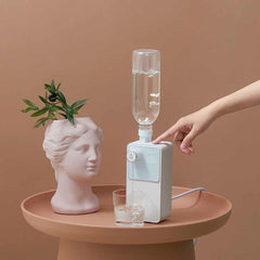 300W 1.3L Water Dispenser 3 Seconds Instant Heat 7 Stage Water Temperature Adjustment Large Screen Display Three Connection from
