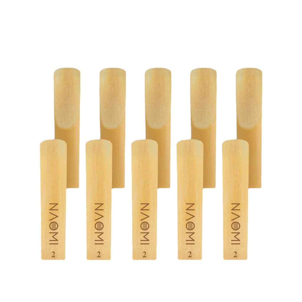 10pcs/1pack Sax Reeds Strength 2.0 Alto bE Saxophone Reeds Lade Wind Instrument Accessories