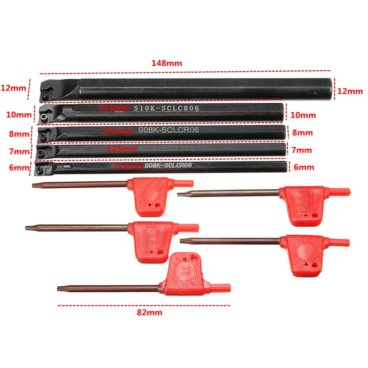 Lathe Turning Tool Holder Boring Bar For CCMT
