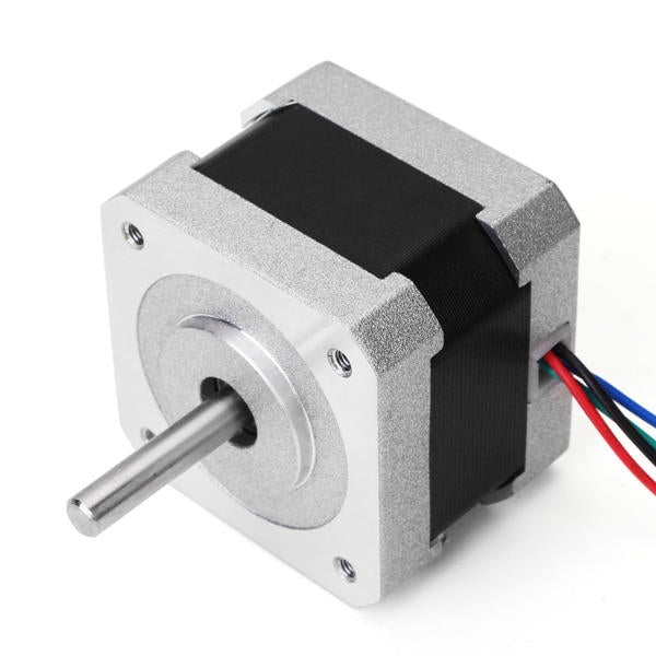 Degree 42mm Two Phase Hybrid Stepper Motor 1.33A 34mm For CNC