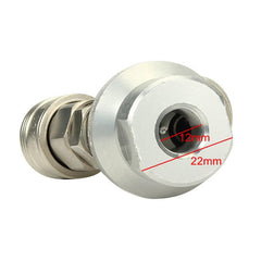 1Pcs 2/3Way 12mm CR-V Air Pump High Pressure Self Locking Quick Connector Pipe Adapter