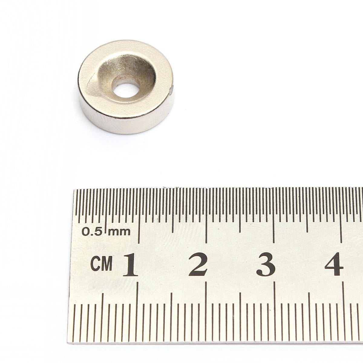 5pcs 15x5mm Countersunk Ring Magnets With 5mm Hole Strong Round Rare Earth Neodymium Magnet