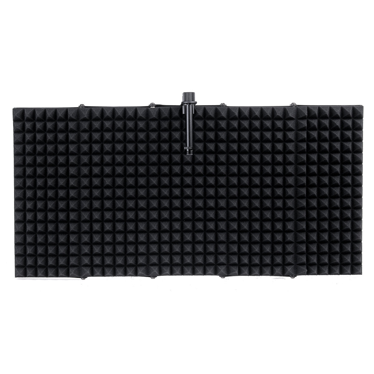 5 Panel Foldable Studio Microphone Isolation Shield Recording Sound Absorber Foam Support Bracket
