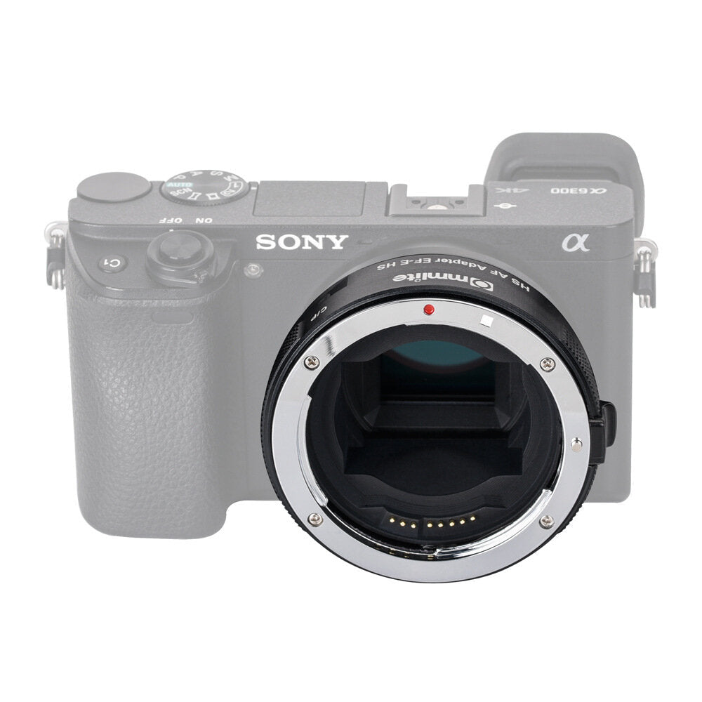 AF Lens Adapter for Canon EF/EF-S Lens for Sony E-Mount Cameras A9 A7RIII A7 A6000 A6300 A6500