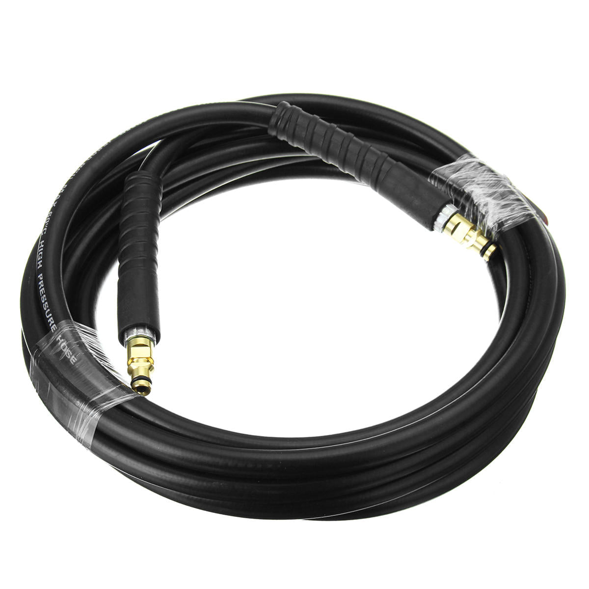 4/5/6m Pressure Washer Hose For KARCHER K Series Quick Fit Click Yellow Trigger NS/NS TR
