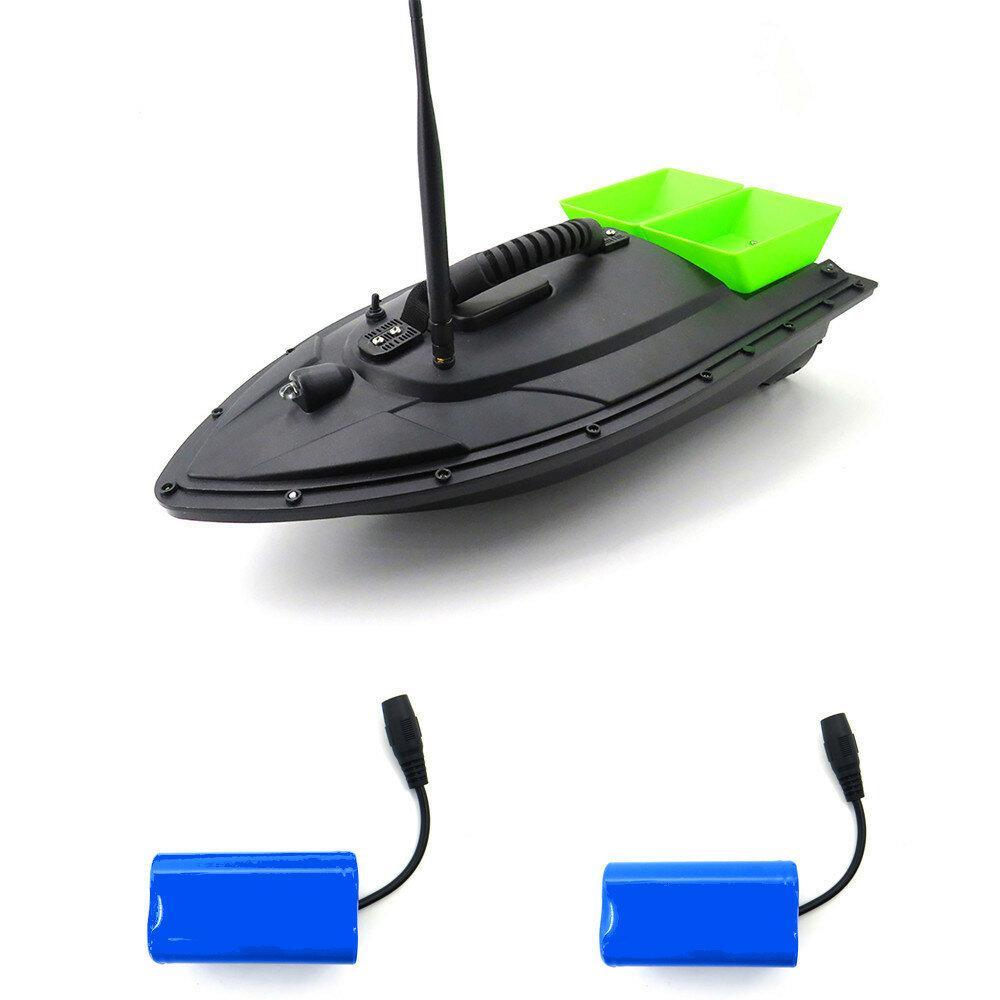 Battery Fishing Bait RC Boat Fish Finder 5.4km/h Double Motor Toys