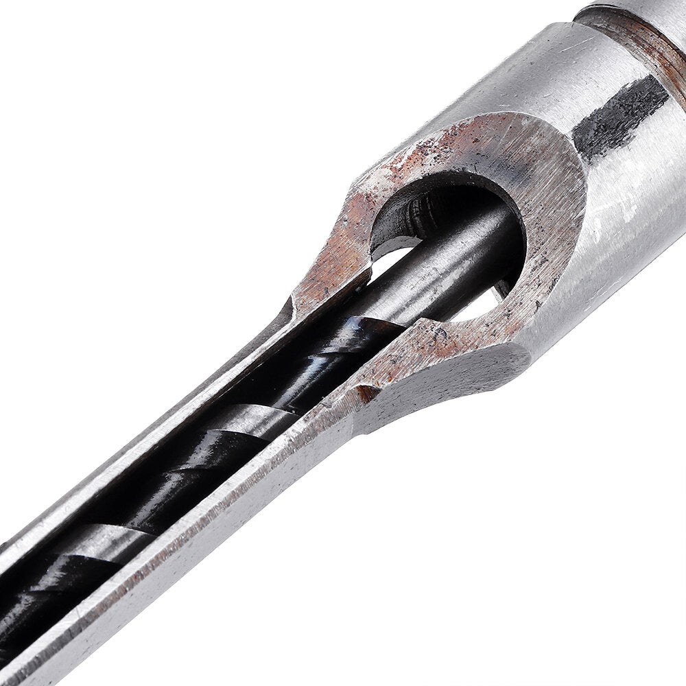 6.35/7.94/9.5/12.7mm Square Hole Drill Bit Mortising Chisel 1/4 to 1/2 Inch