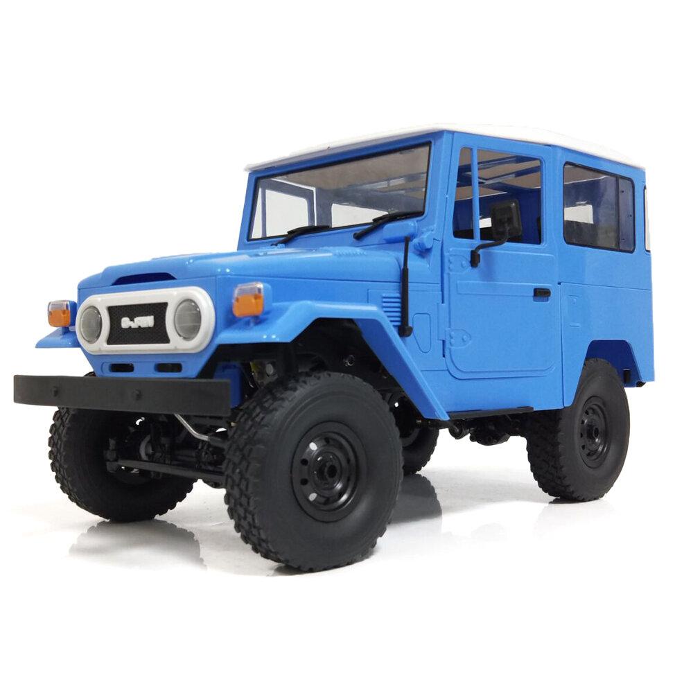 Metal Edition Kit 4WD 2.4G Crawler Off Road RC Car 2CH Vehicle Models With Head Light
