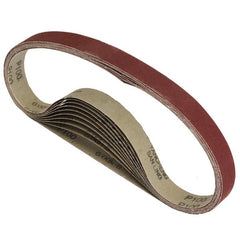 10pcs 760x25mm 100 Grit Sanding Belts Abrasive Sanding Paper