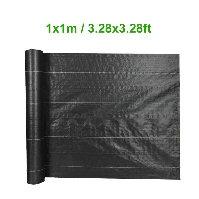 Weed Control Fabric Barrier Landscape Blocker Earthmat Ground Cover