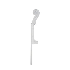 Etransparent Plastic Violin Neck for Violin DIY and Repairing