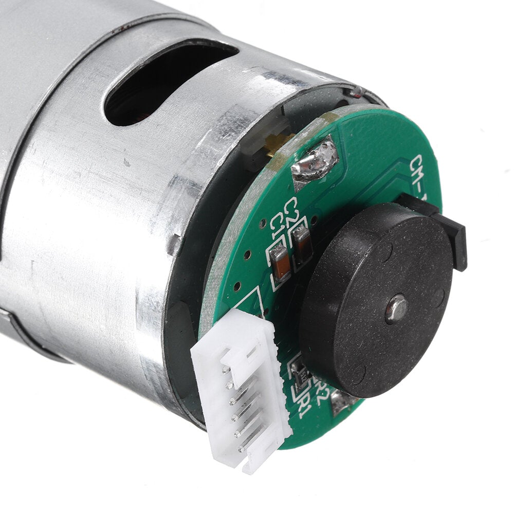 DC 24V 140RPM Gear Reducer Motor with Encoder Geared Reduction Motor