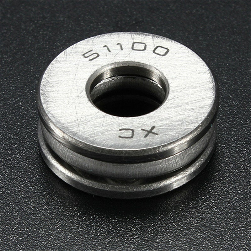 12Pcs Metal Sealed Shielded 3 Parts Roll Axial Ball Thrust Bearing 51100 Ball Bearing