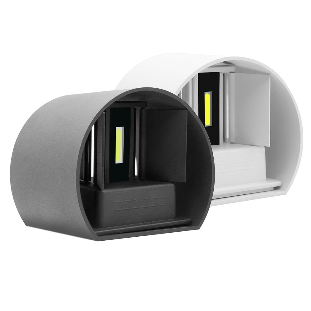 Modern 12W COB LED Adjustable Up Down Wall Lamp Waterproof IP65 for Outdoor Indoor Living room