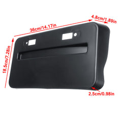 Front Bumper Side Mount License Base For Mitsubishi Lancer GTS EVO X 2008-2018