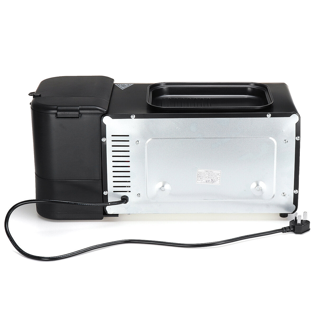 220V 3 In 1 Multifunction Breakfast Machine Electric Toaster Oven Frying Coffee