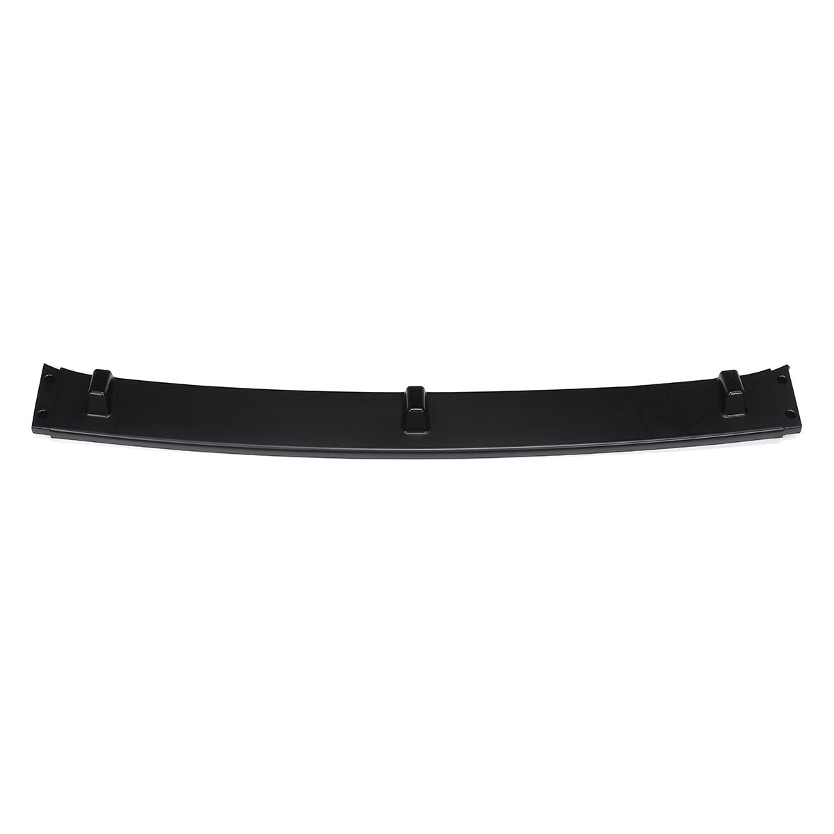 3pcs Front Bumper Chin Lip Body Kit Spoiler Splitter Trim Matte Black