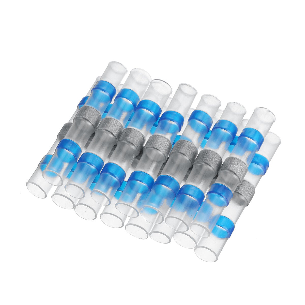 120pcs Solder Seal Heat Shrink Sleeve Wire Butt Terminals Connectors Waterproof Connectors