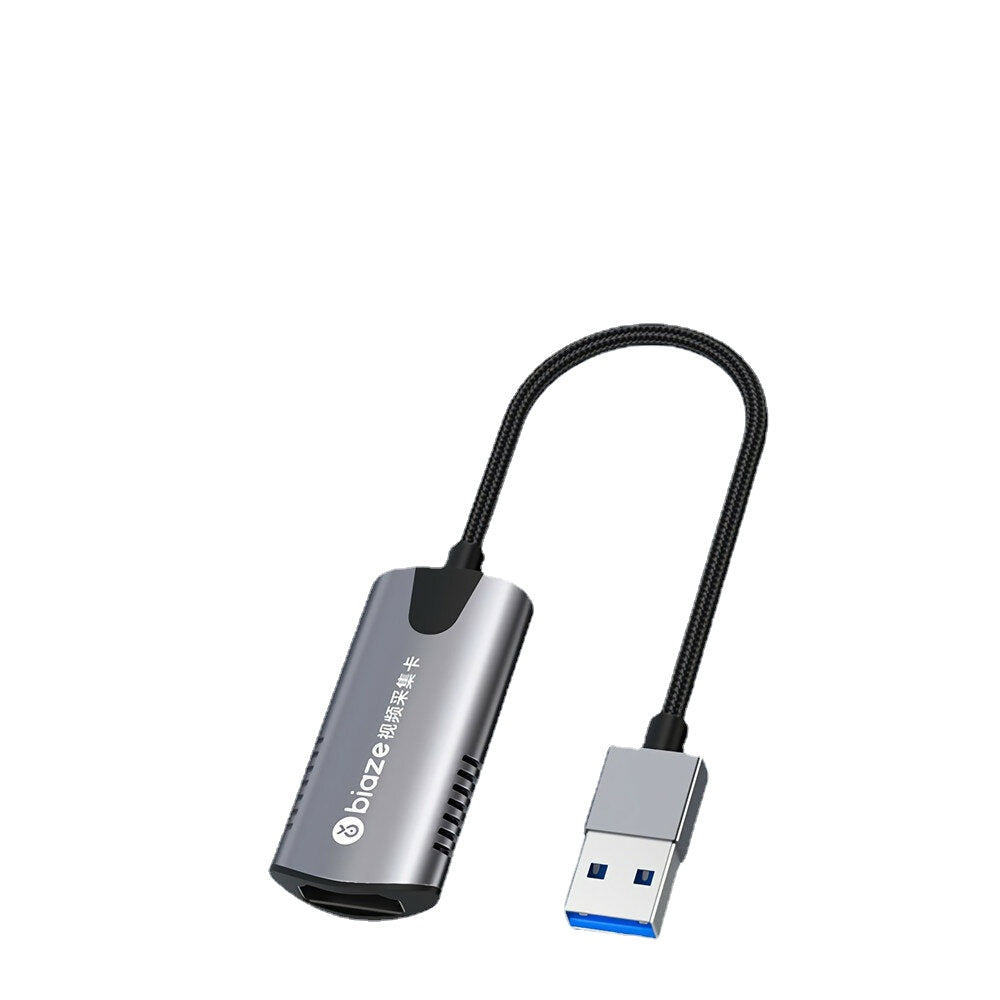 USB2.0 4K High Definition Video Capture Card Adapter for Game Live Stream