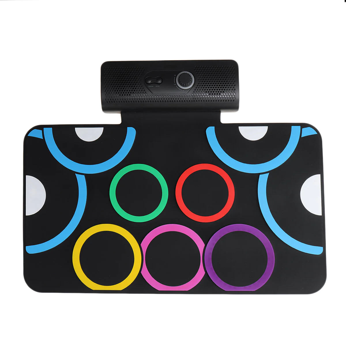 Folded Silicone MIDI Electronic Thicken Drum