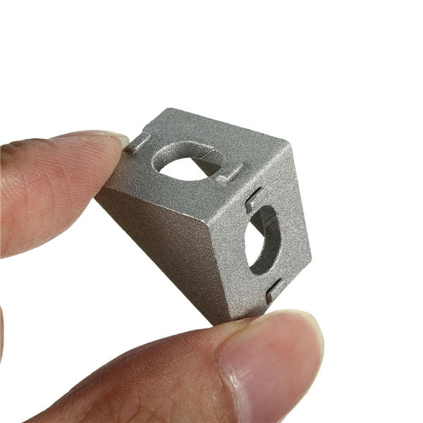 Aluminum Angle Corner Joint 20x20mm Right Angle Bracket Furniture Fittings 10pcs