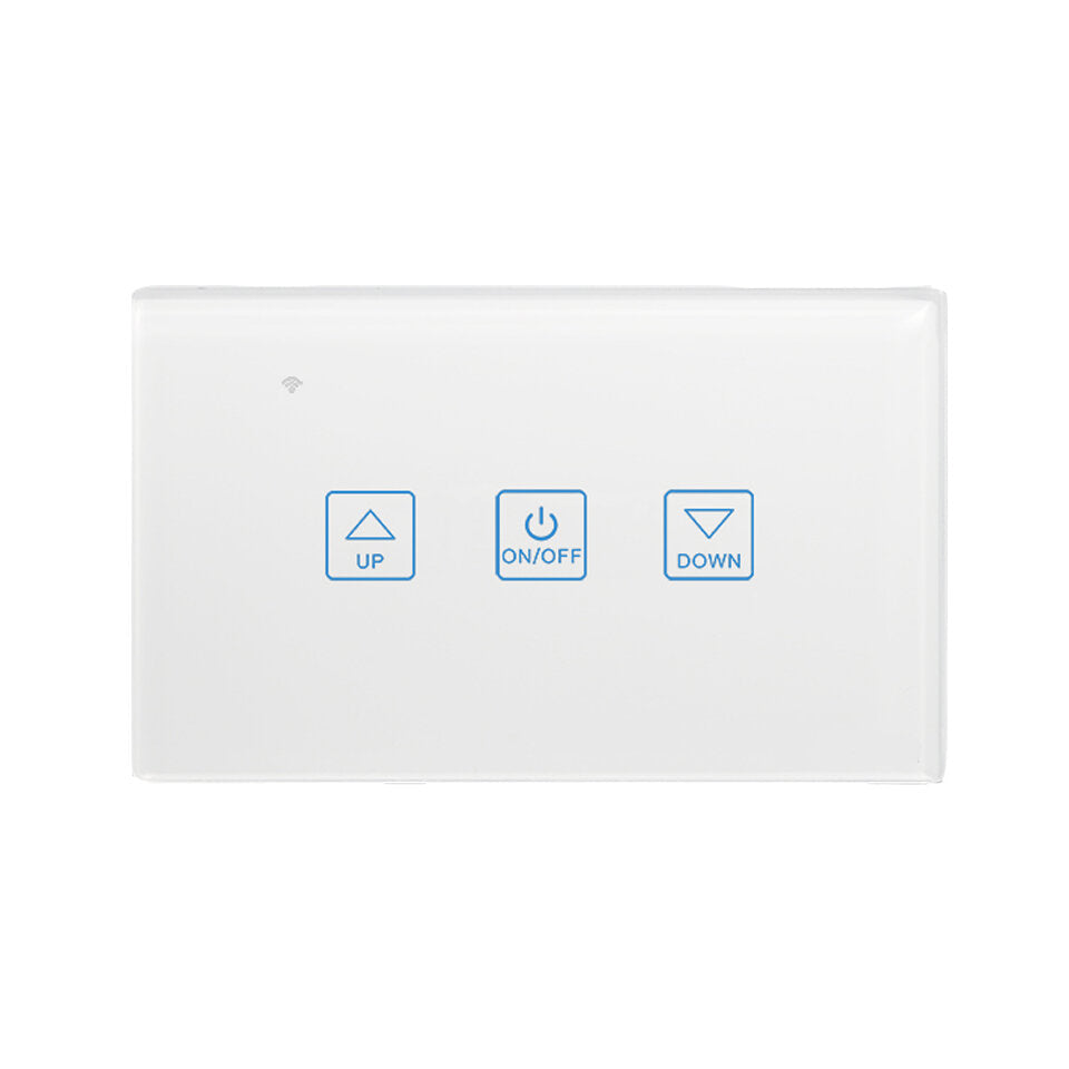Wireless Smart LED Dimmer Switch US Standard Smart Touch Deluxe Crystal Panel Switch App Remote Control