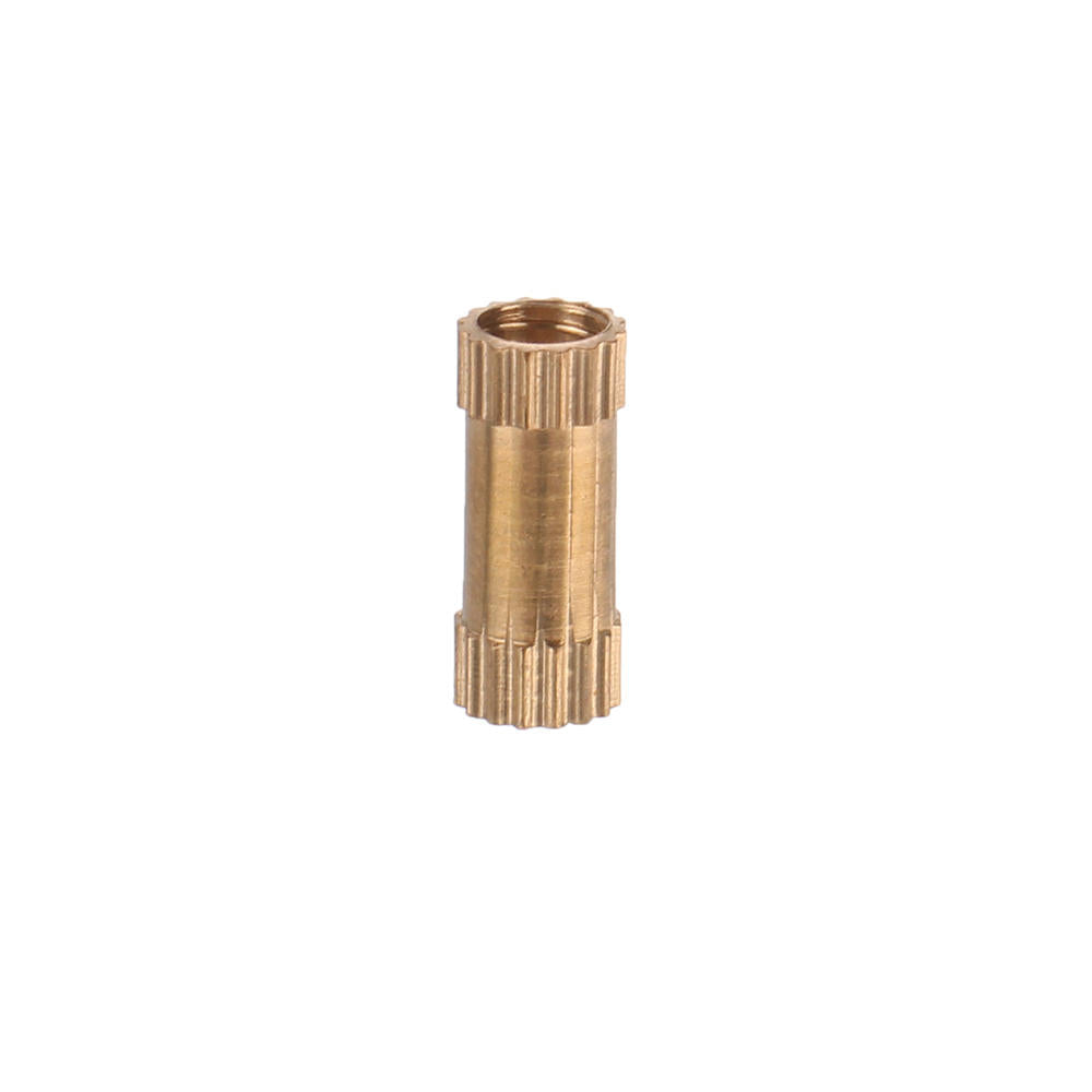 250pcs M2/M3/M4 Metric Threaded Brass Knurl Round Insert Nut Assortment Set