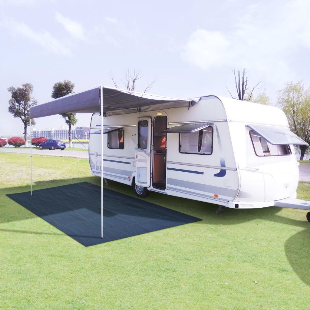 Camping rug 250 x 600 cm blue
