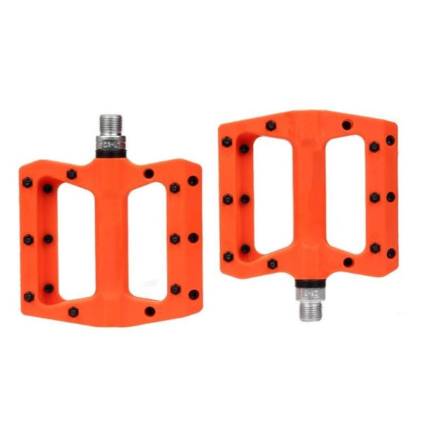 Mountain Bike Pedals Nylon Fiber Bearing Pedals Oudoor Cycling Antiskid Bike Pedals