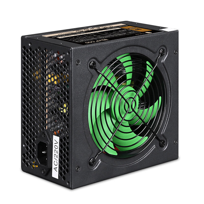 600W PC Power Supply Rated 600W PC Power Supplies Bronze Certification Ative FPC 120MM Cooling Fan