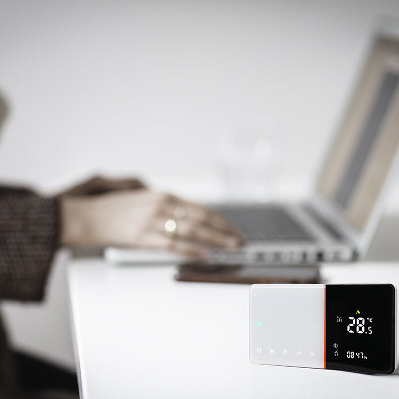WIFI Smart Thermostat LCD Programming Room Controller Works with Alexa Google Home