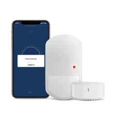 Smart Home Gateway PIR Motion Sensor Detect Alert For Safty Care Wireless Home Security Driveway Alarm Work With Alexa By S3 HUB
