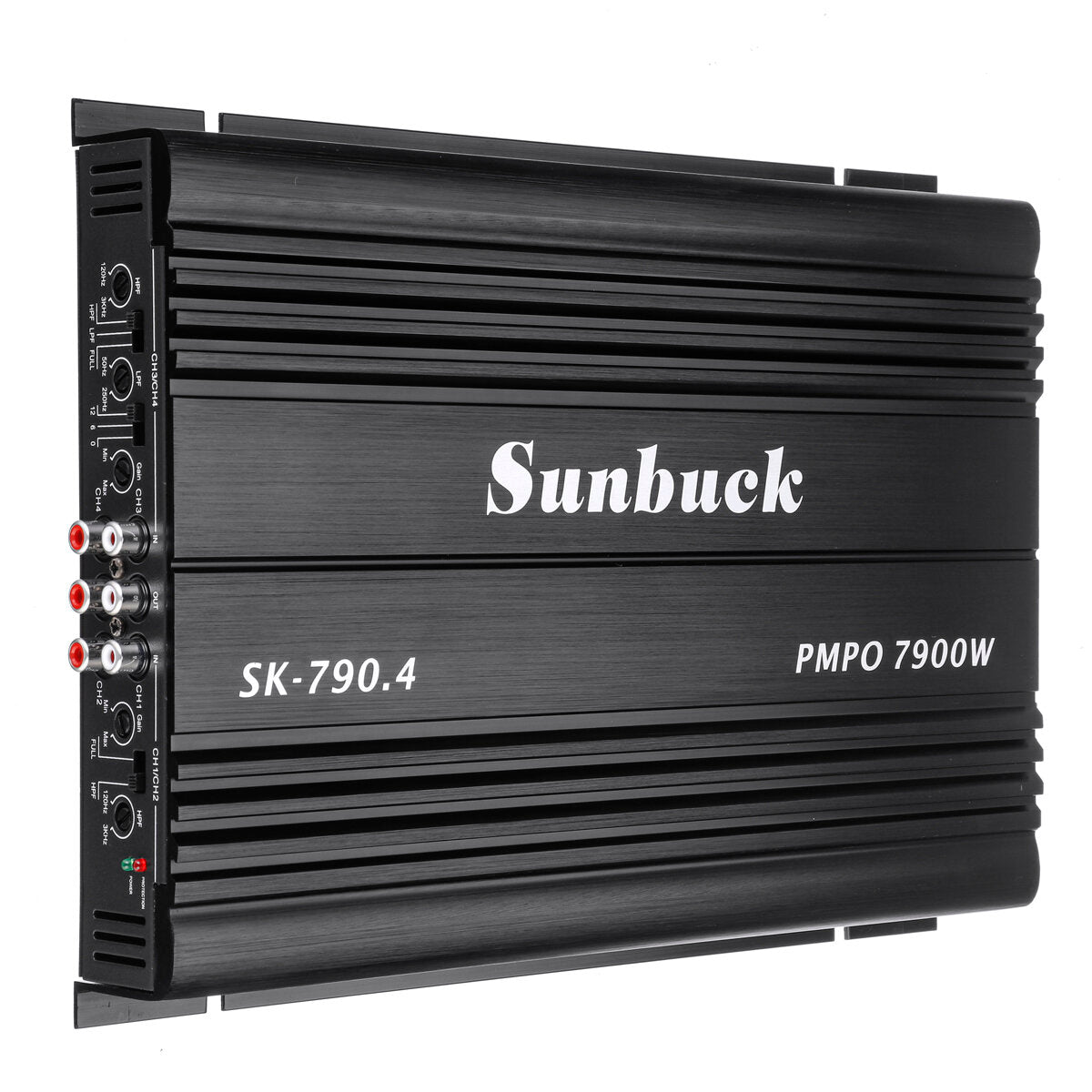 4-Channel 7900W Car Power Amplifier Class A/B Stereo Surround Passive Subwoofer Audio Player