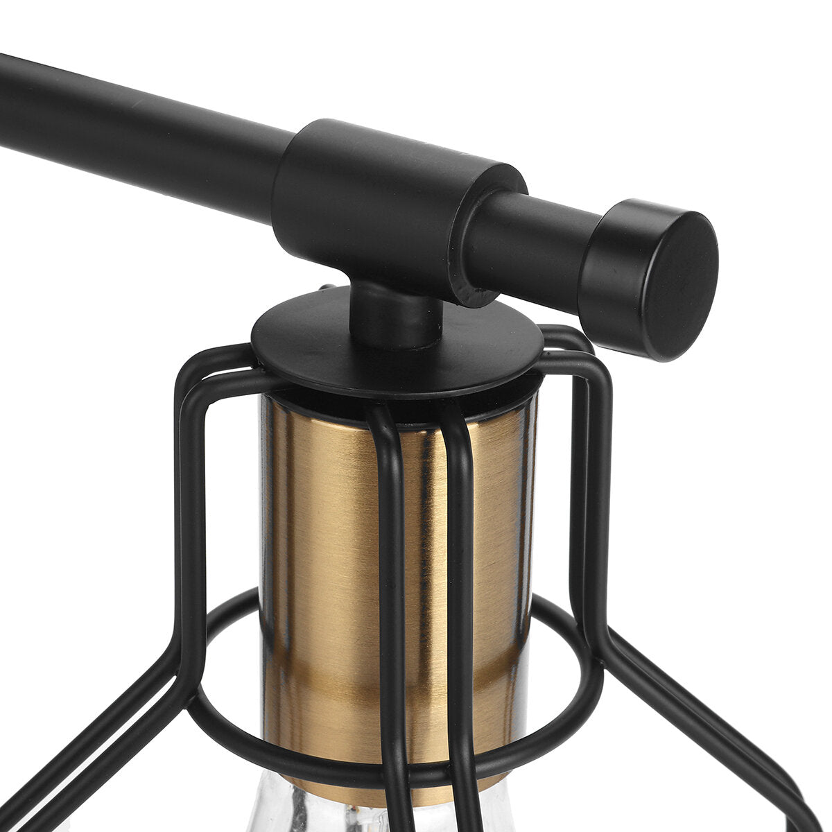 Industrial Style Hanging Lamp Pendant Lampshade Light Cover Pipe Vintage Cafe Without Bulbs