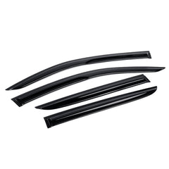 4Pcs Plastic Exterior Visor Vent For TOYOTA C-HR 2017-2020 Shades Window Sun Rain Guard Deflector
