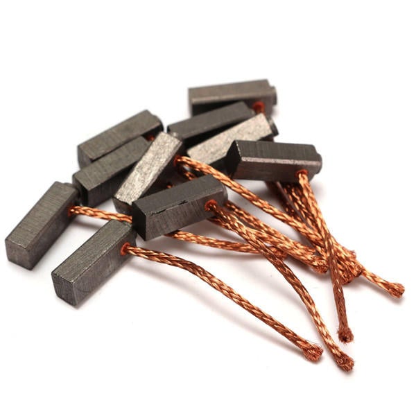 10pcs 5mm x 6mm x 14mm Carbon Brushes Motor Brush for Generic Electric Motor
