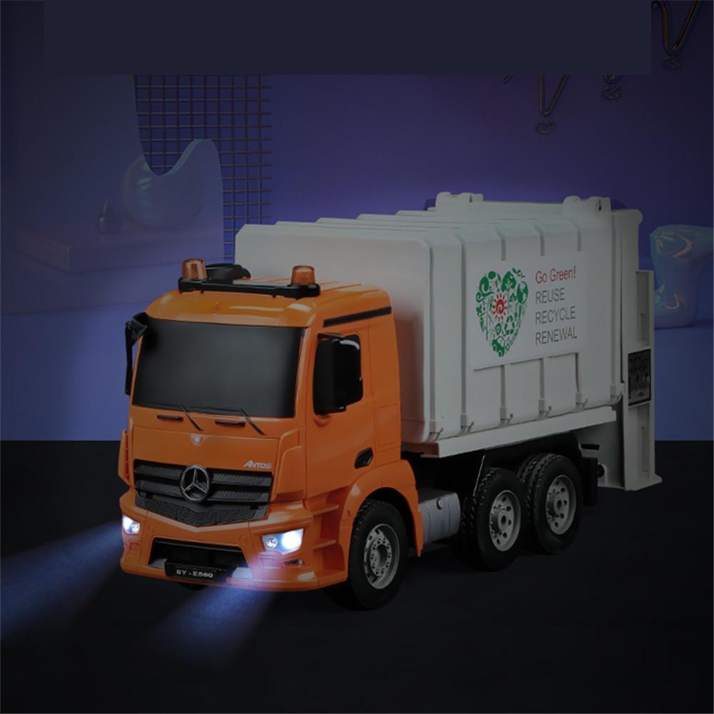 2.4G 8CH RC Car EP Cleaning Garbage Truck with LED Light RTR Model