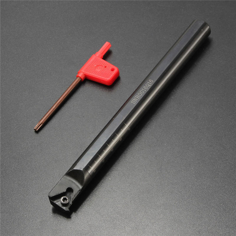 16x180mm Internal Lathe Threading Boring Turning Tool Holder with Wrench