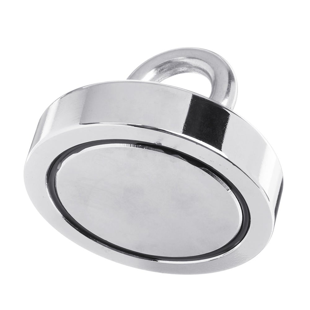 200KG D67mm Neodymium Magnet Fishing Metal Treasure Hunting Search 10m Rope