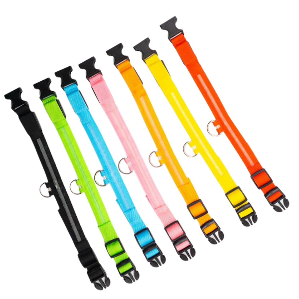 Button Battery Dog Collar Anti-Lost/Avoid Car Accident For Pet