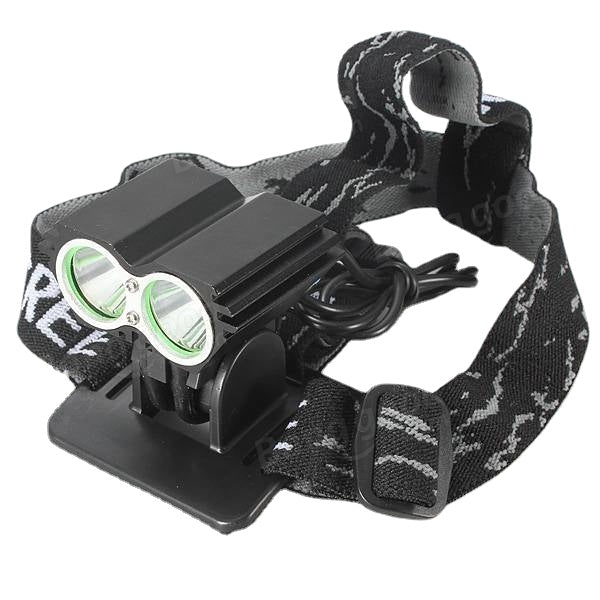 2x U2 LED Cycling Bike Headlight Headlamp Front Light